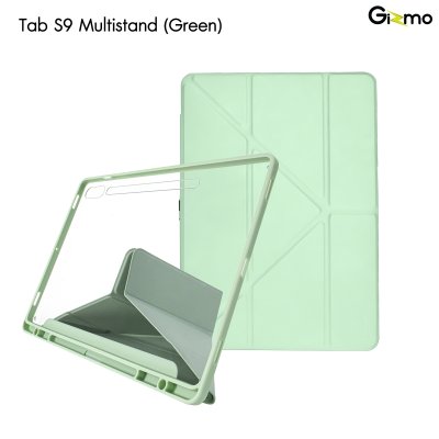 Gizmo รุ่น Multi Stand เคสฝาพับหลังใส ดำ,ม่วง,มิ้นท์ for Tab S9 / S9 FE/ S9 Plus/ S9 Ultra ไม่รองรับโหมดsleep