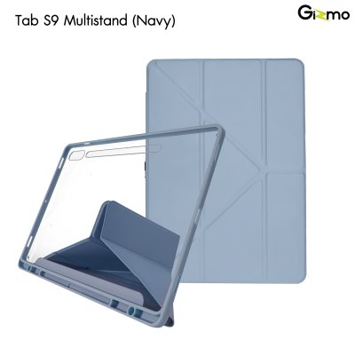 Gizmo รุ่น Multi Stand เคสฝาพับหลังใส ดำ,ม่วง,มิ้นท์ for Tab S9 / S9 FE/ S9 Plus/ S9 Ultra ไม่รองรับโหมดsleep