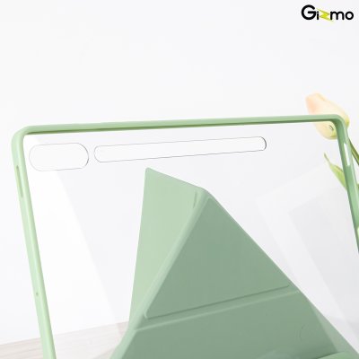 Gizmo รุ่น Multi Stand เคสฝาพับหลังใส ดำ,ม่วง,มิ้นท์ for Tab S9 / S9 FE/ S9 Plus/ S9 Ultra ไม่รองรับโหมดsleep