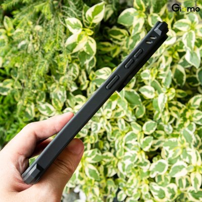 Molan Cano Metal Black Stand with Magsafe S26 Series เคสขาตั้งโลหะพับเก็บได้