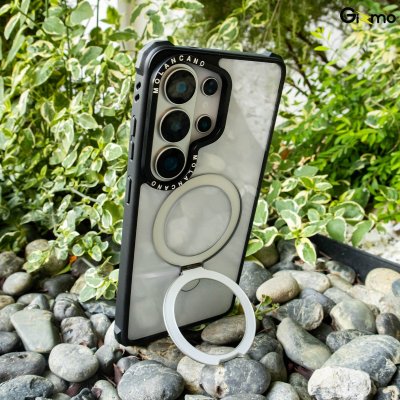 Molan Cano Metal Black Stand with Magsafe S26 Series เคสขาตั้งโลหะพับเก็บได้