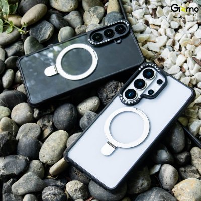 Molan Cano Metal Black Stand with Magsafe S26 Series เคสขาตั้งโลหะพับเก็บได้