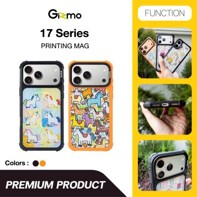 Molan Cano Metal Black with Magsafe iPhone 17 กันกระแทกดีไซน์พรีเมียม