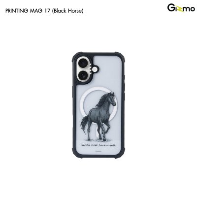 Molan Cano Metal Black with Magsafe iPhone 17 กันกระแทกดีไซน์พรีเมียม