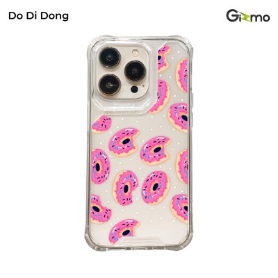 Gizmo เคสไอโฟน เคสใส ยกขอบกันกระแทก รุ่น Strong-X สกรีนลายฟาสต์ฟู๊ด