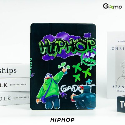 Gizmo เคสไอแพด ipad air4 air5 แบบฝาพับด้วยแม่เหล็ก หลังใส มีช่องเก็บปากกา ลายสวย หลากสี