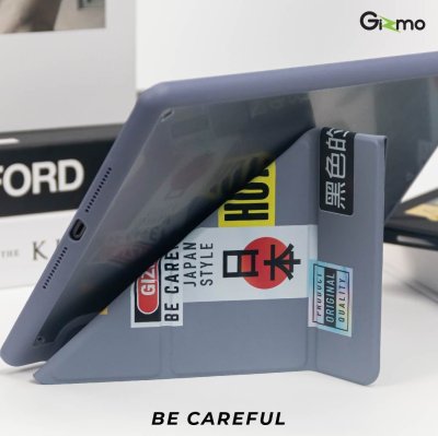 Gizmo เคสไอแพด ipad air4 air5 แบบฝาพับด้วยแม่เหล็ก หลังใส มีช่องเก็บปากกา ลายสวย หลากสี