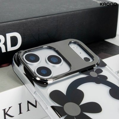 KAONO เคสใสลายดอกไม้ Magnetic Flower Series B Big Flower iPhone 17
