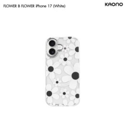KAONO เคสใสลายดอกไม้ Magnetic Flower Series B Big Flower iPhone 17