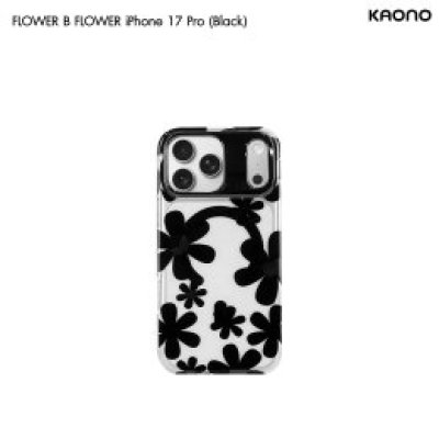KAONO เคสใสลายดอกไม้ Magnetic Flower Series B Big Flower iPhone 17