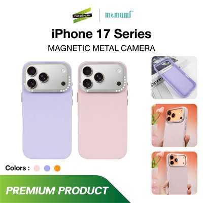 เคสหนัง Memumi Magnetic Metal Camera iPhone 17