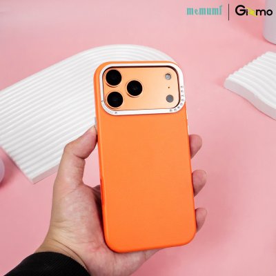 เคสหนัง Memumi Magnetic Metal Camera iPhone 17