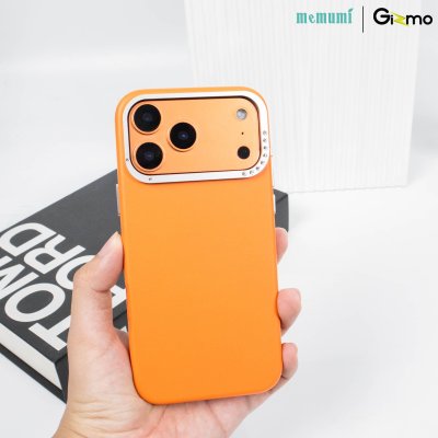 เคสหนัง Memumi Magnetic Metal Camera iPhone 17