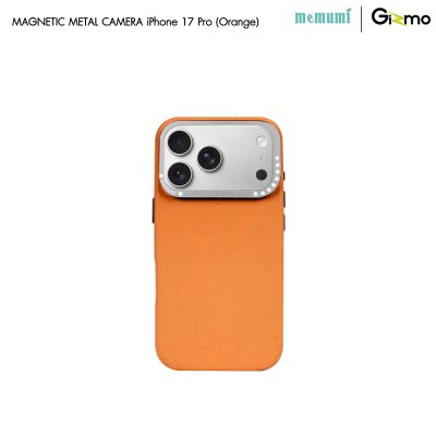 เคสหนัง Memumi Magnetic Metal Camera iPhone 17