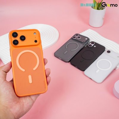 เคสใสบาง Memumi 0.3mm Matte with Magsafe iPhone 17