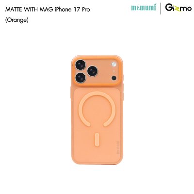 เคสใสบาง Memumi 0.3mm Matte with Magsafe iPhone 17