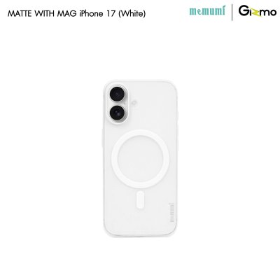 เคสใสบาง Memumi 0.3mm Matte with Magsafe iPhone 17