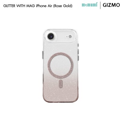 เคสใส Memumi Glitter with Magsafe iPhone 17