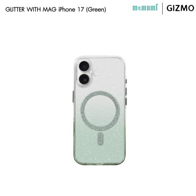 เคสใส Memumi Glitter with Magsafe iPhone 17