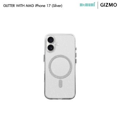 เคสใส Memumi Glitter with Magsafe iPhone 17