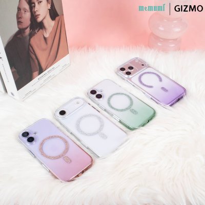 เคสใส Memumi Glitter with Magsafe iPhone 17
