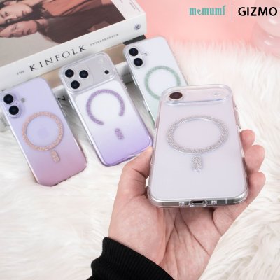 เคสใส Memumi Glitter with Magsafe iPhone 17