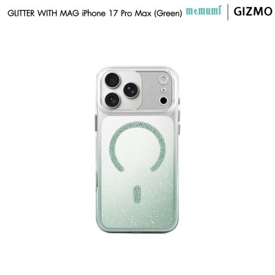 เคสใส Memumi Glitter with Magsafe iPhone 17