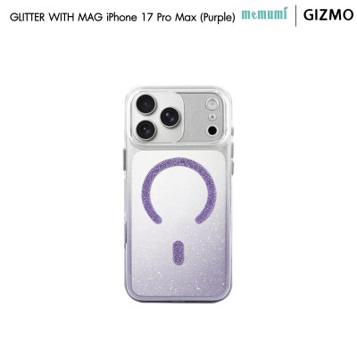 เคสใส Memumi Glitter with Magsafe iPhone 17