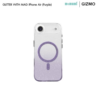 เคสใส Memumi Glitter with Magsafe iPhone 17