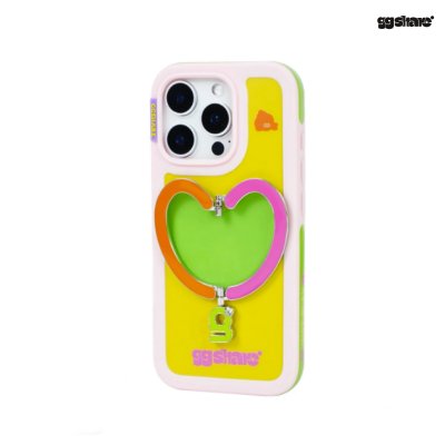 GGSHARE Heartbeat Stand Case เคสไอโฟนพร้อมขาตั้งรูปหัวใจ for iPhone 17 Series