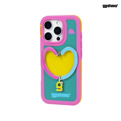 GGSHARE Heartbeat Stand Case เคสไอโฟนพร้อมขาตั้งรูปหัวใจ for iPhone 17 Series