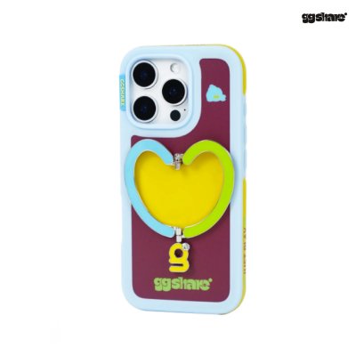 GGSHARE Heartbeat Stand Case เคสไอโฟนพร้อมขาตั้งรูปหัวใจ for iPhone 17 Series