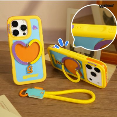 GGSHARE Heartbeat Stand Case เคสไอโฟนพร้อมขาตั้งรูปหัวใจ for iPhone 17 Series