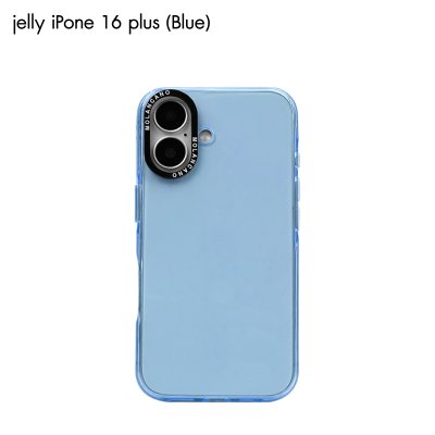MOLAN CANO Jelly รุ่น iPhone 16/16 Plus/16pro/16promax เคสนิ่ม เนื้อใสเจลลี่ สำหรับไอโฟน กันรอยขีดข่วน