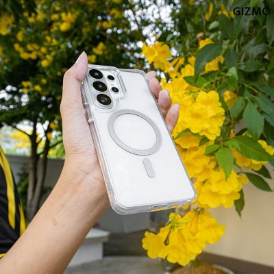 Gimzo Case Twinkle MagSafe S26 Series เคสใสกลิตเตอร์ รองรับ MagSafe