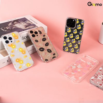 Gizmo เคสไอโฟน16 Sweet Whispers เคสใส กันรอยขีดข่วน กันกระแทก รุ่น Defense Protect สกรีนลาย