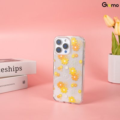 Gizmo เคสไอโฟน16 Sweet Whispers เคสใส กันรอยขีดข่วน กันกระแทก รุ่น Defense Protect สกรีนลาย