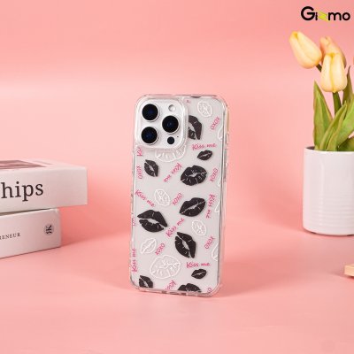 Gizmo เคสไอโฟน16 Sweet Whispers เคสใส กันรอยขีดข่วน กันกระแทก รุ่น Defense Protect สกรีนลาย