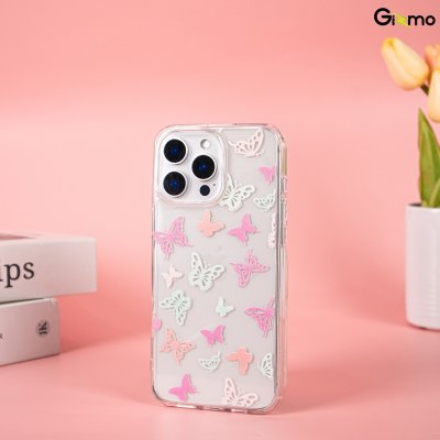 Gizmo เคสไอโฟน16 Sweet Whispers เคสใส กันรอยขีดข่วน กันกระแทก รุ่น Defense Protect สกรีนลาย