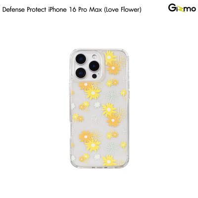 Gizmo เคสไอโฟน16 Sweet Whispers เคสใส กันรอยขีดข่วน กันกระแทก รุ่น Defense Protect สกรีนลาย