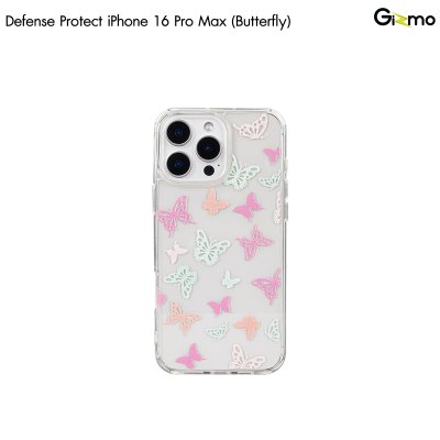 Gizmo เคสไอโฟน16 Sweet Whispers เคสใส กันรอยขีดข่วน กันกระแทก รุ่น Defense Protect สกรีนลาย