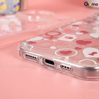 Gizmo เคสไอโฟน16 Sweet Whispers เคสใส กันรอยขีดข่วน กันกระแทก รุ่น Defense Protect สกรีนลาย