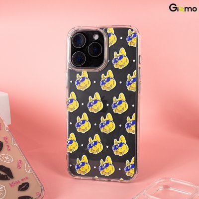 Gizmo เคสไอโฟน16 Sweet Whispers เคสใส กันรอยขีดข่วน กันกระแทก รุ่น Defense Protect สกรีนลาย