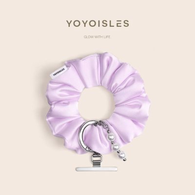 YOYOISLES Cloud Series Wrist Strap สายคล้องข้อมือโทรศัพท์ ผ้าซาตินสไตล์โดนัทมัดผมสุดหรู
