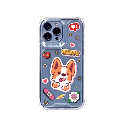 Gizmo เคสไอโฟน13 ซีรีย์ ไอโฟน14 ซีรีย์ เคสใส ยกขอบกันกระแทก รุ่น Strong-X สกรีนลายสตรีท