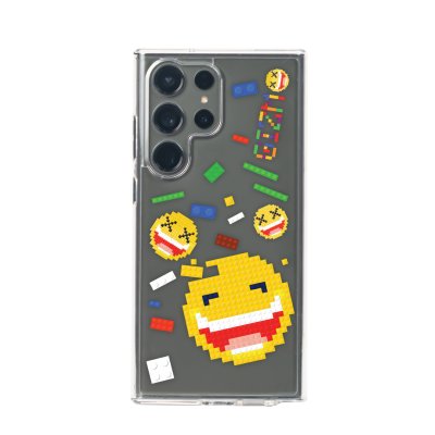 Gizmo เคสซัมซุง เคสS22ultra เคสS23ultra เคสS24ultra เคสใส ยกขอบกันกระแทก รุ่น Strong-X สกรีนลาย Street(หมายเหตุบอกรุ่น)