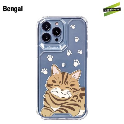 Gizmo case สำหรับไอโฟน ซีรี่ 11-14 เคสกันกระแทกรุ่น strong x case TPU เคสลายแมว Miau collection