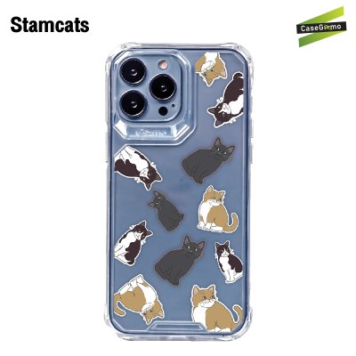 Gizmo case สำหรับไอโฟน ซีรี่ 11-14 เคสกันกระแทกรุ่น strong x case TPU เคสลายแมว Miau collection