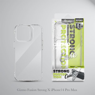 Gizmo เคสไอโฟน14 เคสใสโชว์เครื่องสวย กันกระแทก รุ่น Defense