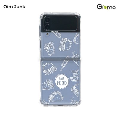 Gizmo Case เคสมือถือ SAMSUNG รุ่น Flip 4/Flip 5 (ทักบอกรุ่น) เคสลายอาหาร Fast food collection